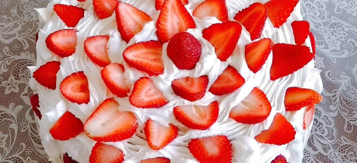 Strawberry cake