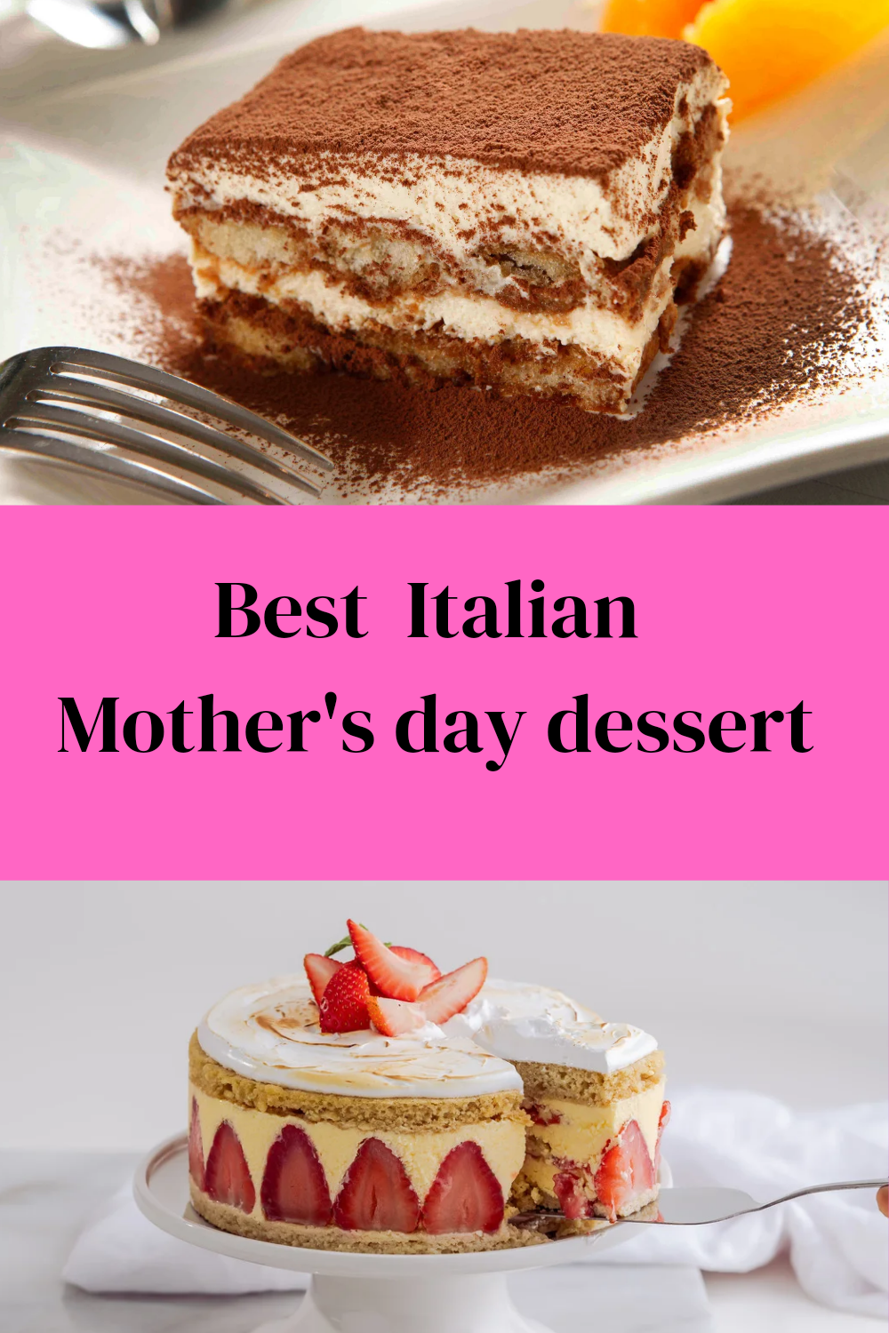 Best Italian dessert for Mother's day - Mom cooks italian